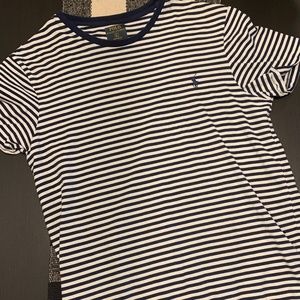 Striped Polo Tee